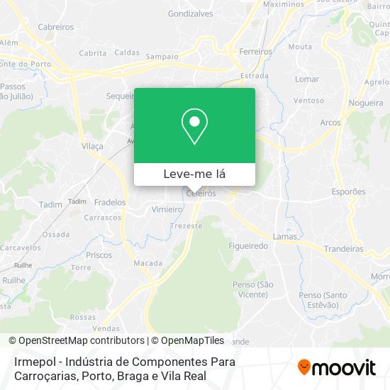 Irmepol - Indústria de Componentes Para Carroçarias mapa