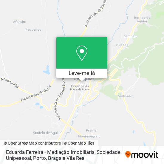 Eduarda Ferreira - Mediação Imobiliária, Sociedade Unipessoal mapa