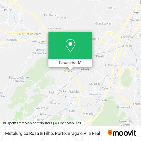 Metalurgica Rosa & Filho mapa
