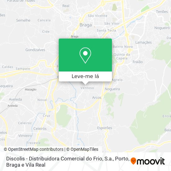 Discolis - Distribuidora Comercial do Frio, S.a. mapa