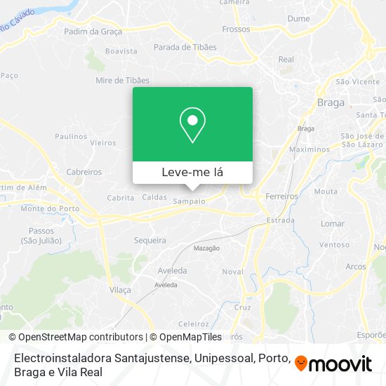 Electroinstaladora Santajustense, Unipessoal mapa