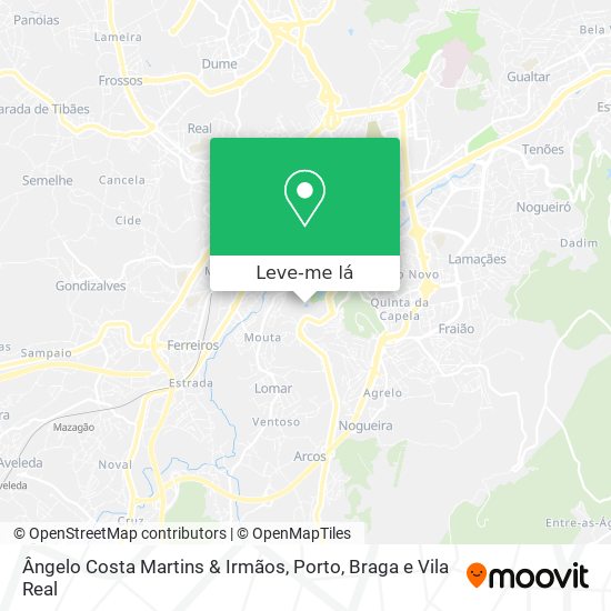 Ângelo Costa Martins & Irmãos mapa