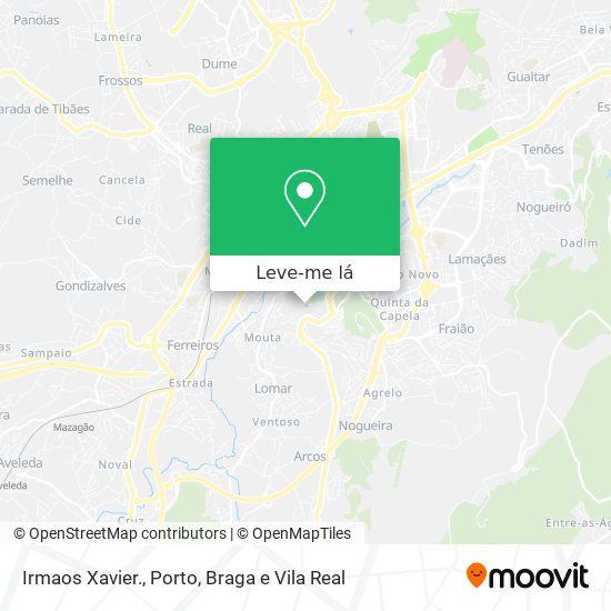 Irmaos Xavier. mapa