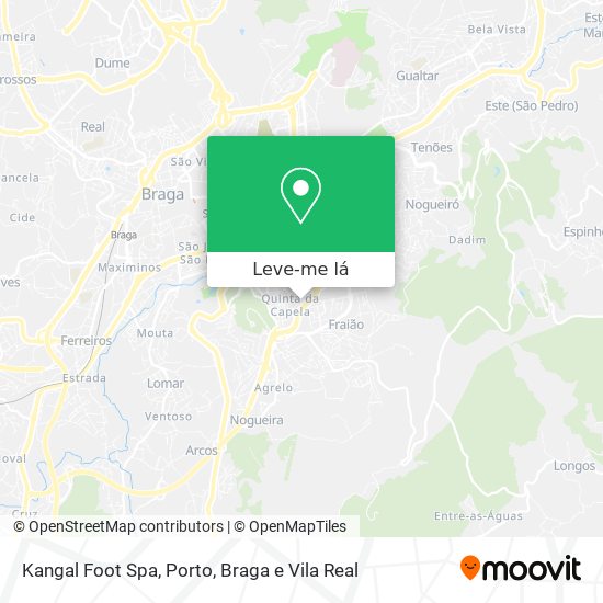 Kangal Foot Spa mapa