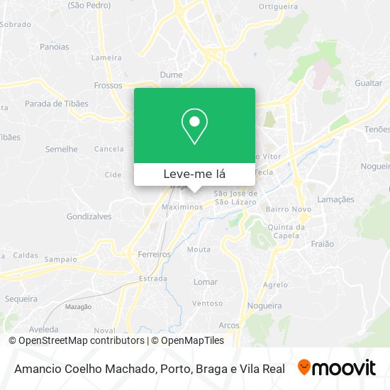 Amancio Coelho Machado mapa