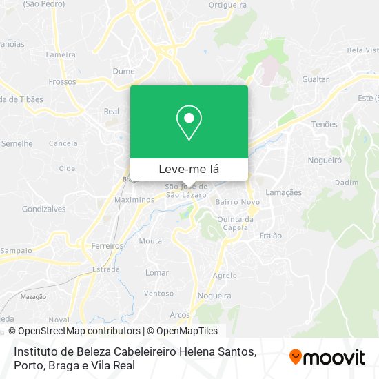 Instituto de Beleza Cabeleireiro Helena Santos mapa