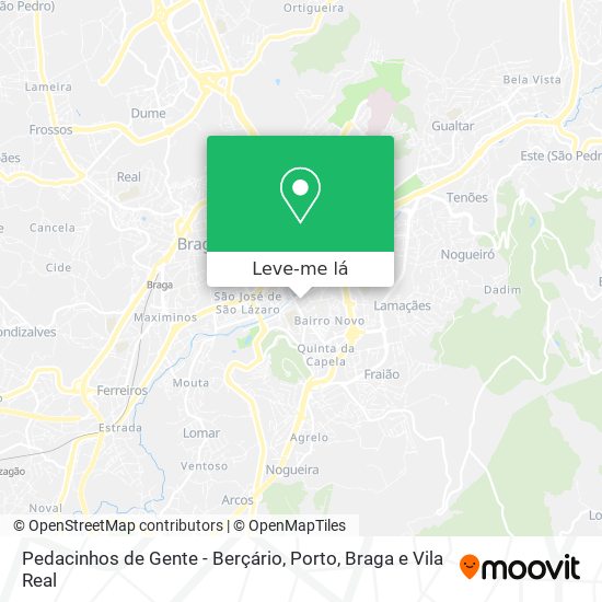 Pedacinhos de Gente - Berçário mapa