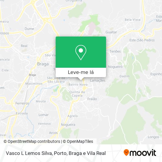 Vasco L Lemos Silva mapa