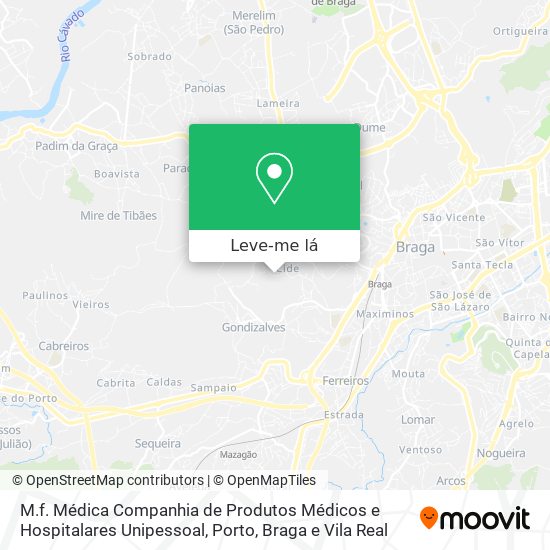 M.f. Médica Companhia de Produtos Médicos e Hospitalares Unipessoal mapa