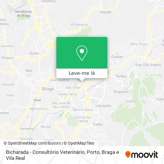 Bicharada - Consultório Veterinário mapa