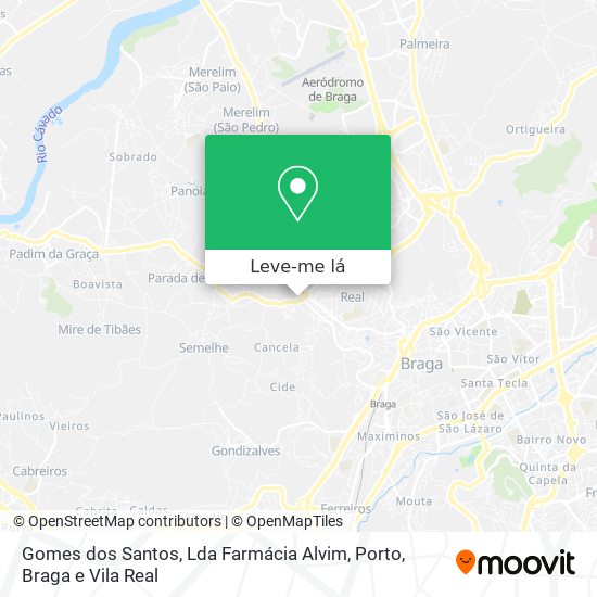 Gomes dos Santos, Lda Farmácia Alvim mapa