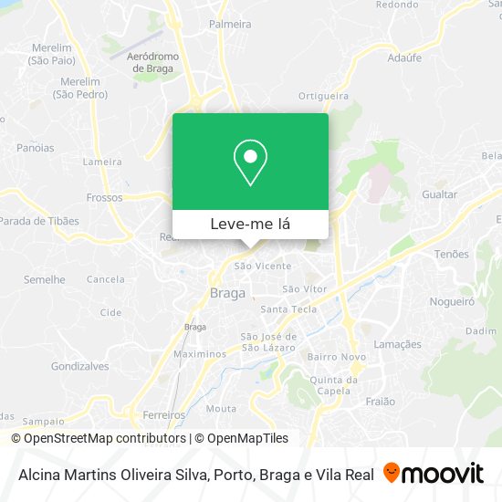 Alcina Martins Oliveira Silva mapa