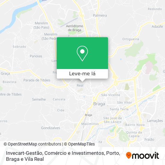 Invecart-Gestão, Comércio e Investimentos mapa