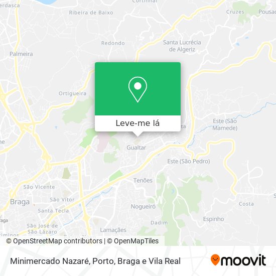 Minimercado Nazaré mapa