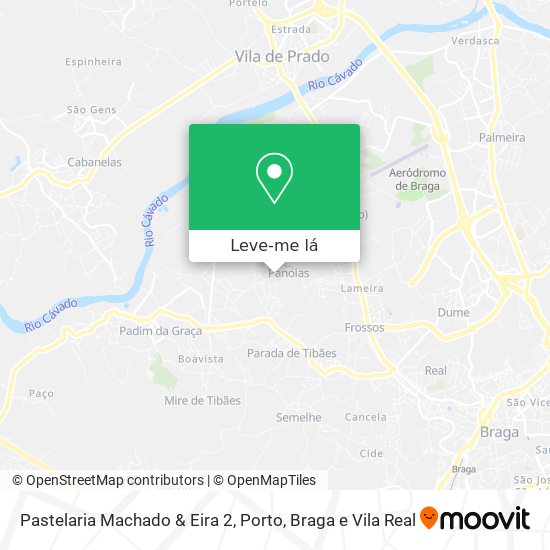 Pastelaria Machado & Eira 2 mapa