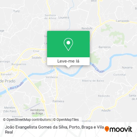 João Evangelista Gomes da Silva mapa