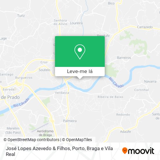 José Lopes Azevedo & Filhos mapa