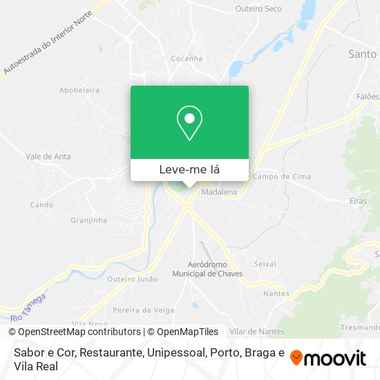 Sabor e Cor, Restaurante, Unipessoal mapa