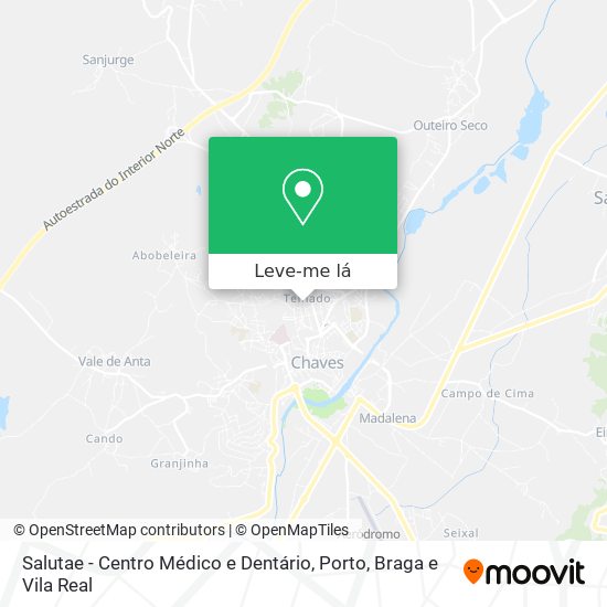 Salutae - Centro Médico e Dentário mapa