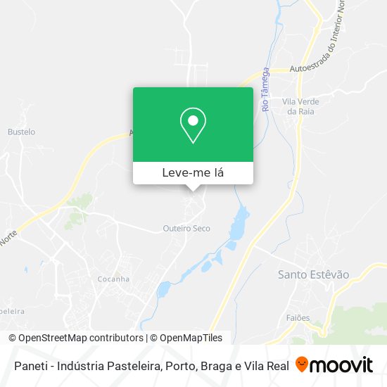 Paneti - Indústria Pasteleira mapa