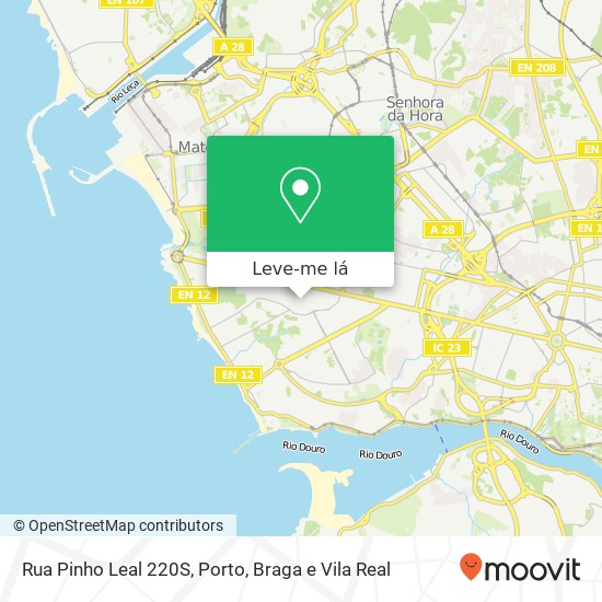 Rua Pinho Leal 220S mapa