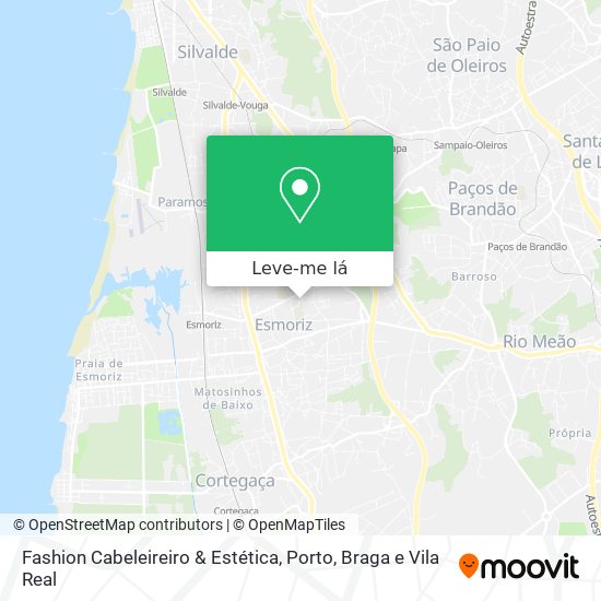 Fashion Cabeleireiro & Estética mapa