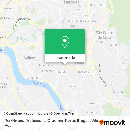 Rui Oliveira Profissional Groomer mapa