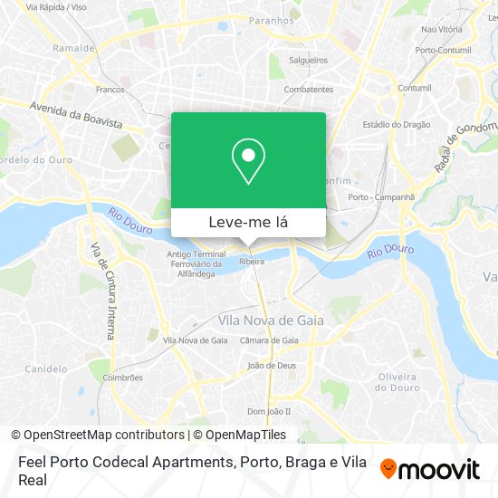 Feel Porto Codecal Apartments mapa