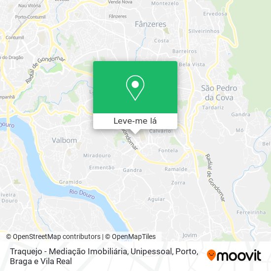 Traquejo - Mediação Imobiliária, Unipessoal mapa