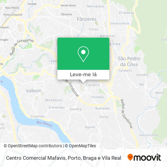 Centro Comercial Mafavis mapa