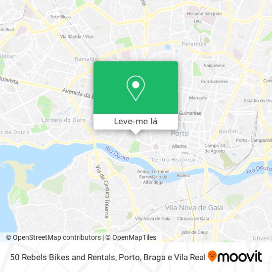 50 Rebels Bikes and Rentals mapa
