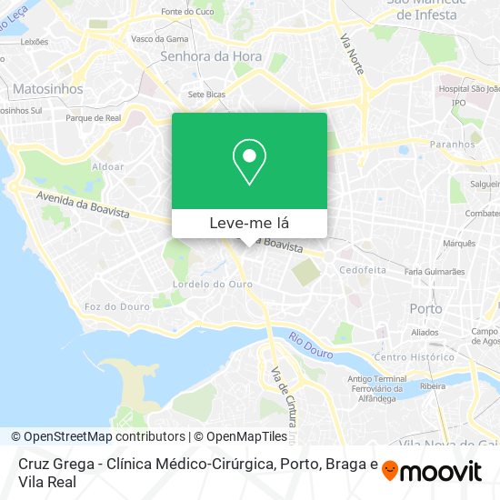 Cruz Grega - Clínica Médico-Cirúrgica mapa