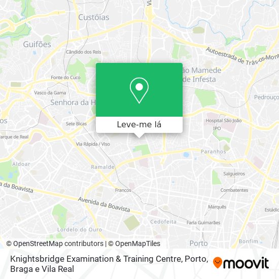 Knightsbridge Examination & Training Centre mapa