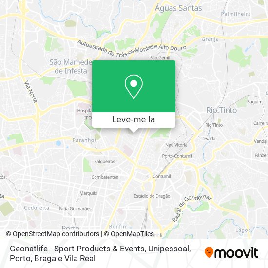 Geonatlife - Sport Products & Events, Unipessoal mapa