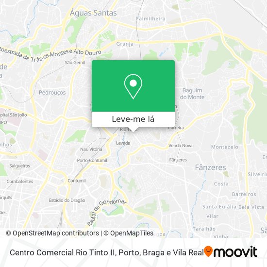 Centro Comercial Rio Tinto II mapa