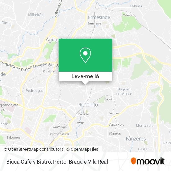 Bigúa Café y Bistro mapa