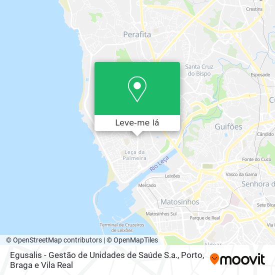 Egusalis - Gestão de Unidades de Saúde S.a. mapa