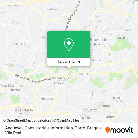 Angueve - Consultoria e Informática mapa