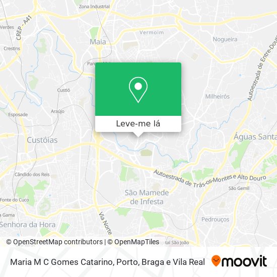 Maria M C Gomes Catarino mapa