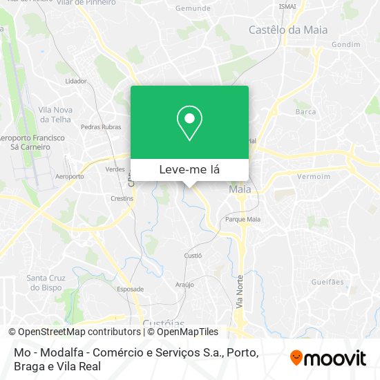 Mo - Modalfa - Comércio e Serviços S.a. mapa