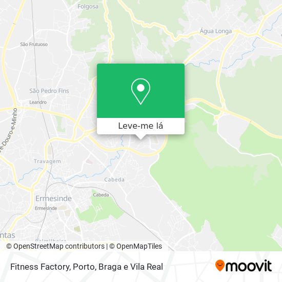 Fitness Factory mapa