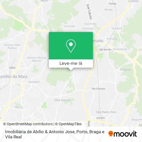 Imobiliária de Abílio & Antonio Jose mapa