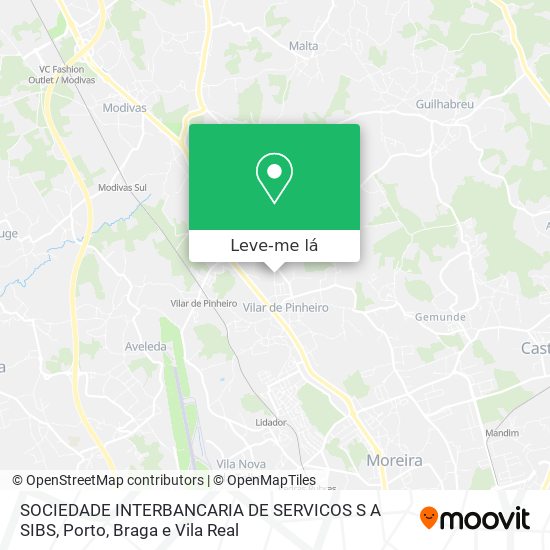 SOCIEDADE INTERBANCARIA DE SERVICOS S A SIBS mapa