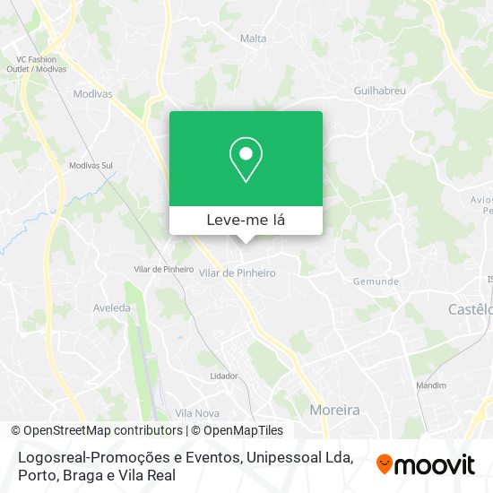 Logosreal-Promoções e Eventos, Unipessoal Lda mapa