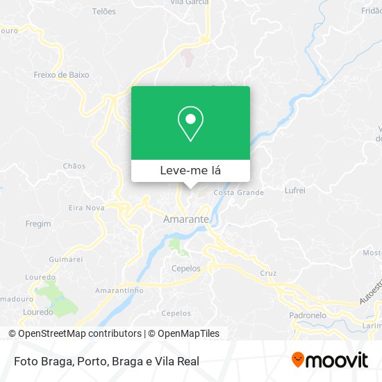 Foto Braga mapa