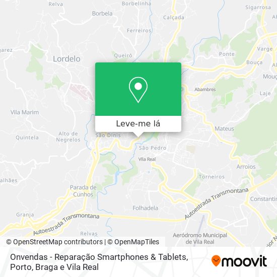 Onvendas - Reparação Smartphones & Tablets mapa