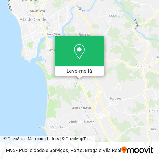 Mvc - Publicidade e Serviços mapa