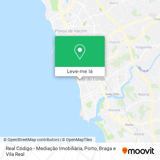 Real Código - Mediação Imobiliária mapa