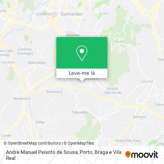 Andre Manuel Peixoto de Sousa mapa