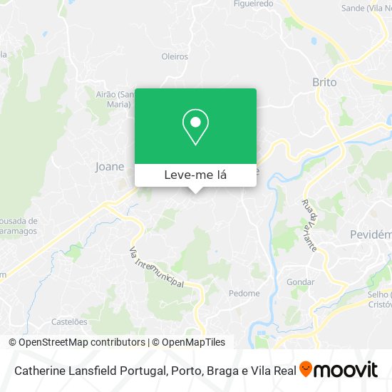 Catherine Lansfield Portugal mapa